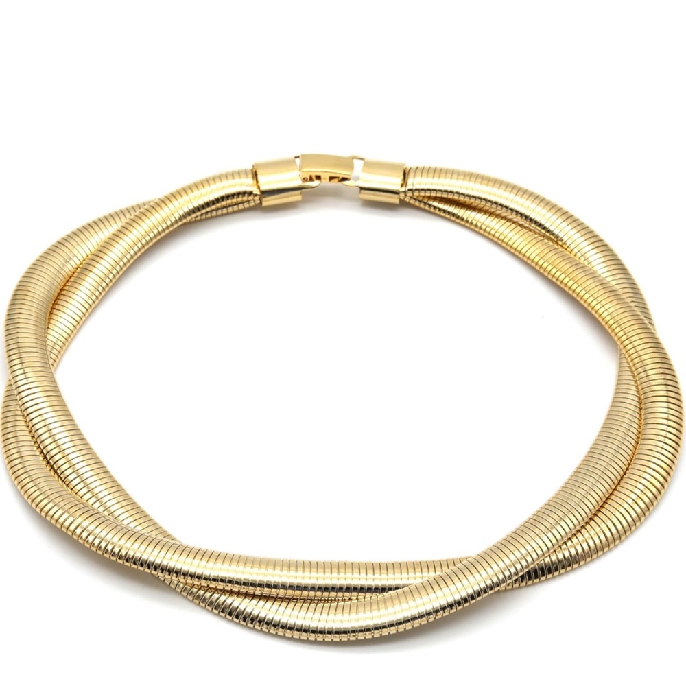 Twist Omega Chain Necklace
